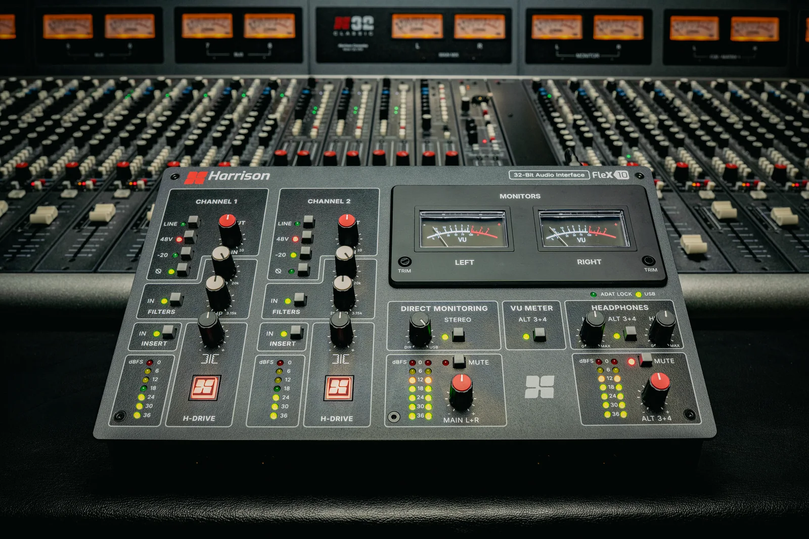 Harrison Flex-10 audio interface ตัวแรกของ Harrison