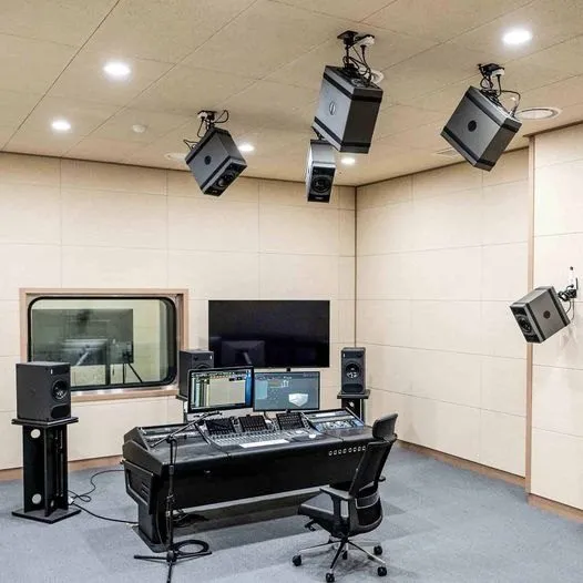 ห้องอัดเสียงระบบ Dolby atmos กับชุดลำโพง PMC