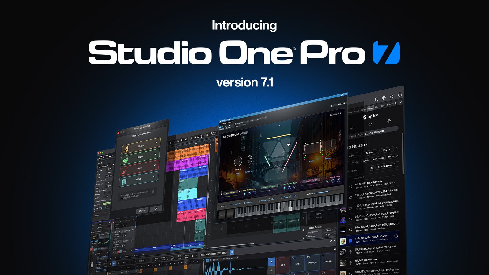 มีอะไรใหม่บ้างใน Studio One Pro 7.1 Update!!!!