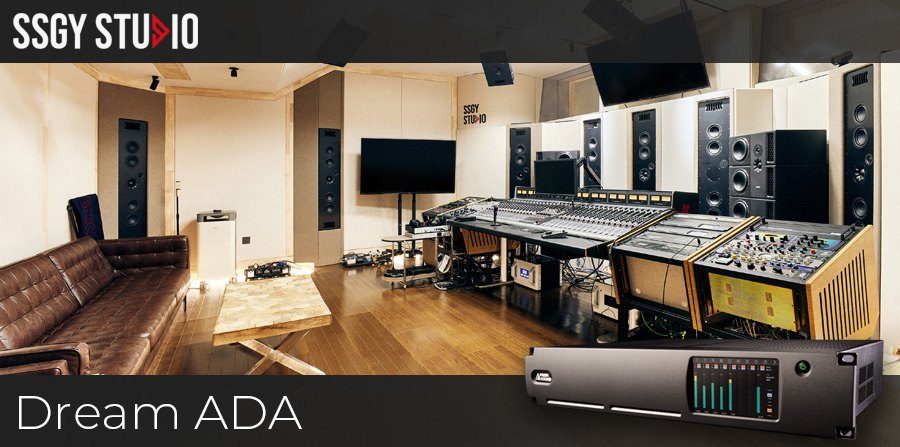 PRISM SOUND ADA128 ถึงสองตัวที่ SSGY STUDIO