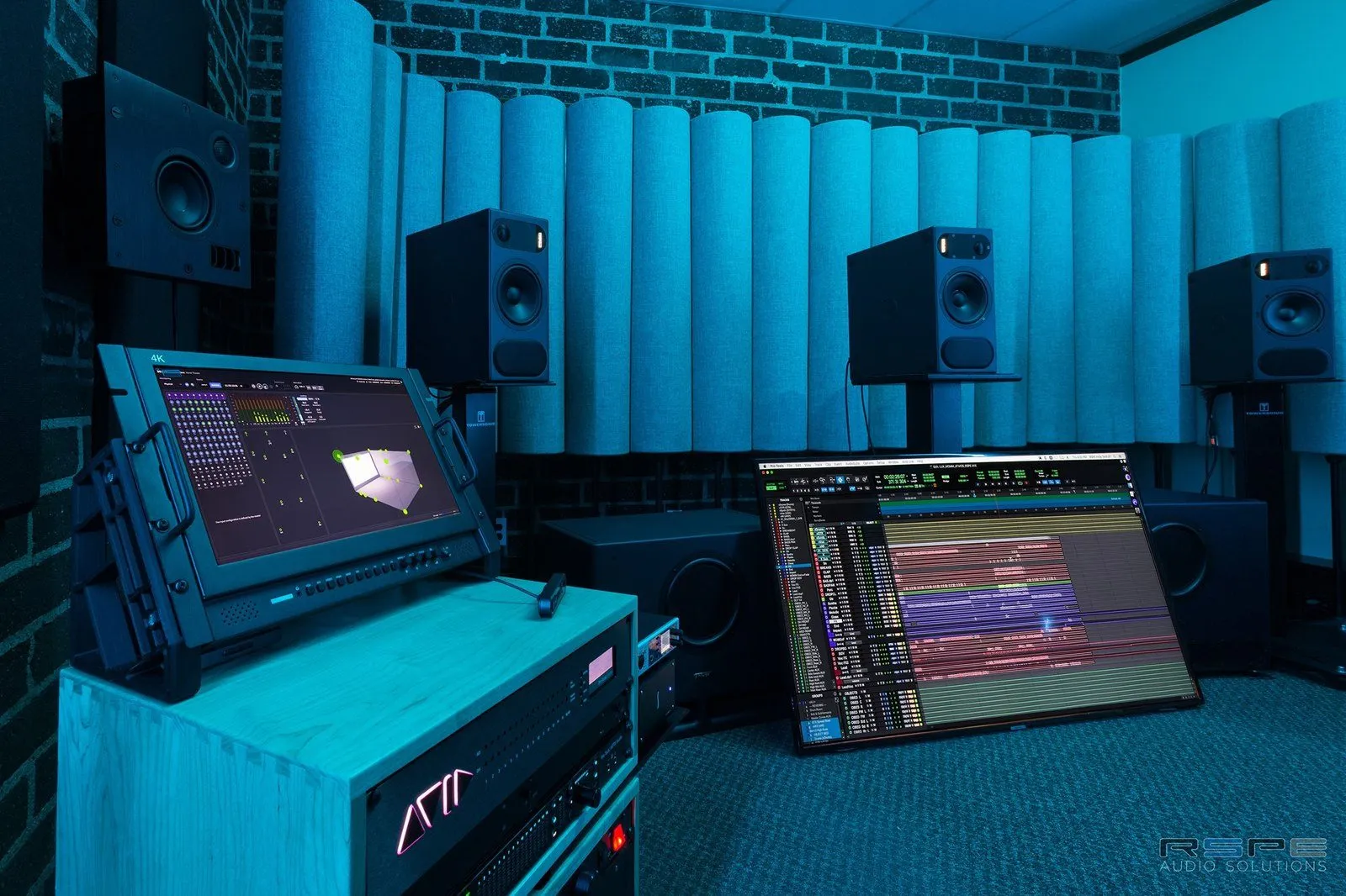 RSPE Audio Solutions ห้องมิกซ์เสียงมาตรฐาน Dolby Atmos