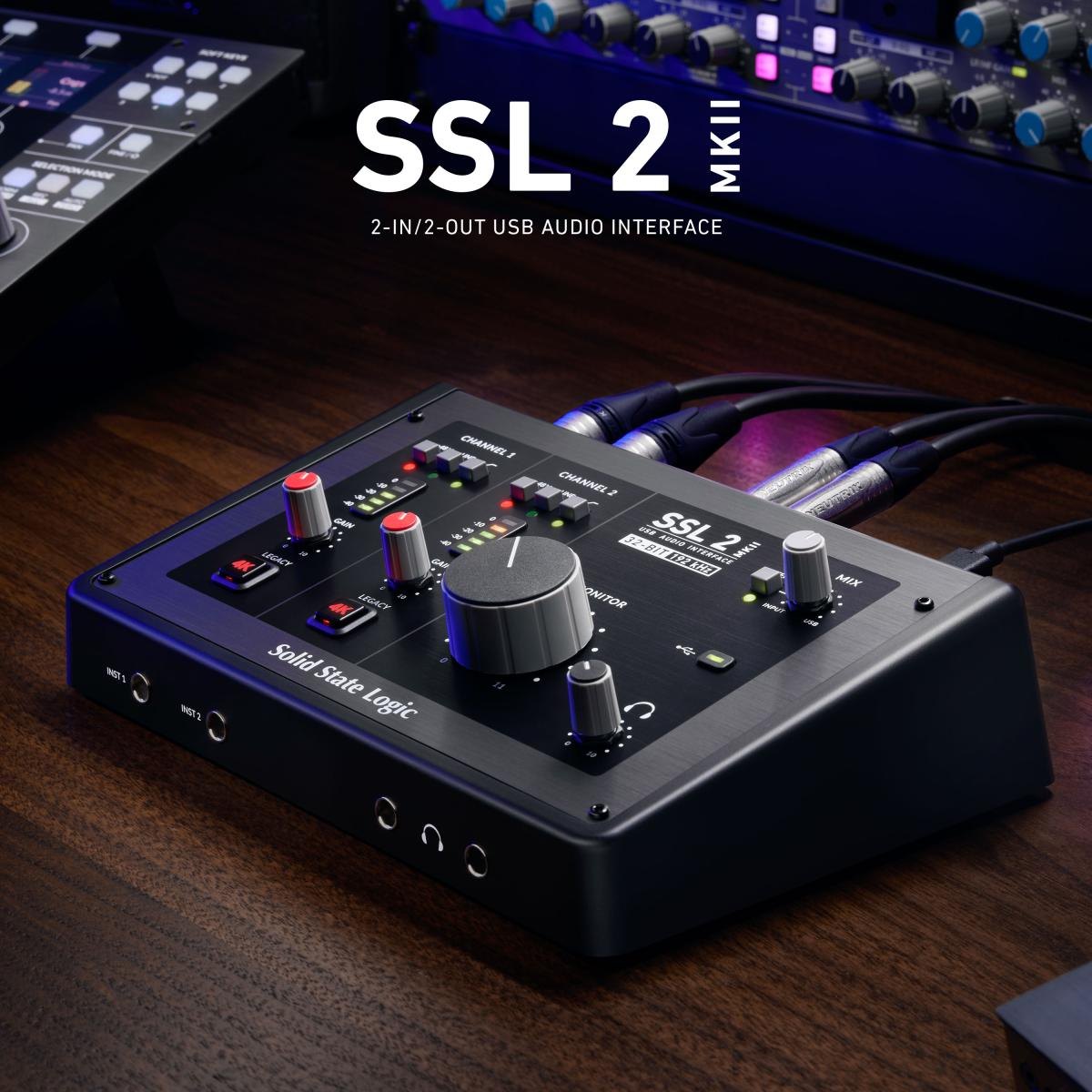 SSL 2 MKII และ SSL 2+ MKII
