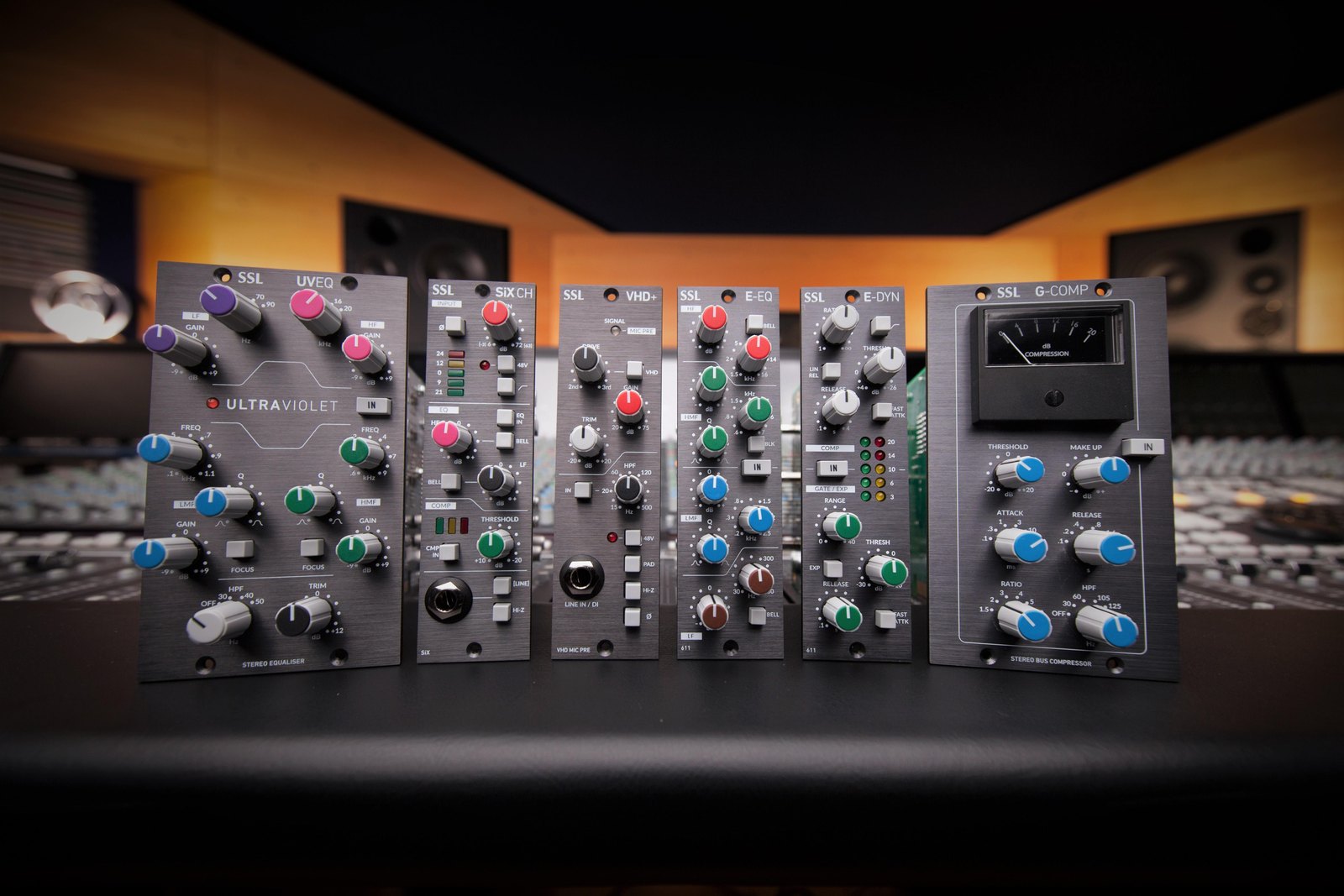 SSL E-Series EQ Module (500-Series Rack)