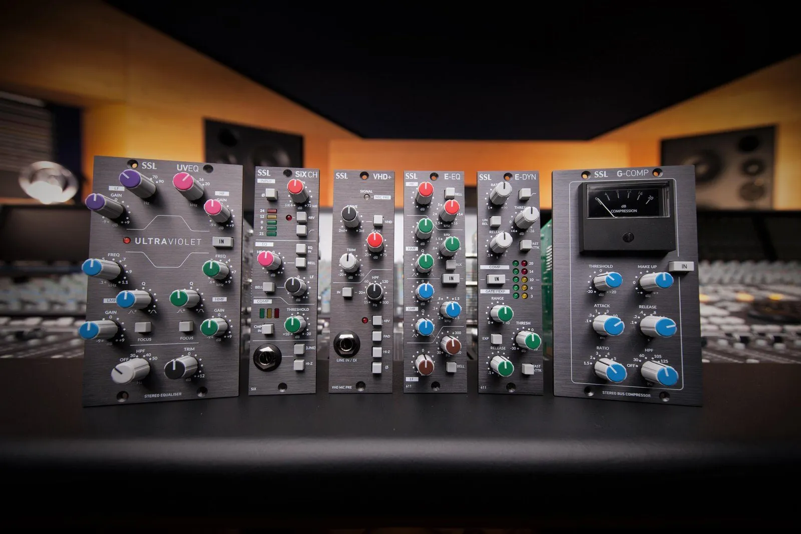 SSL E-Series EQ Module (500-Series Rack)