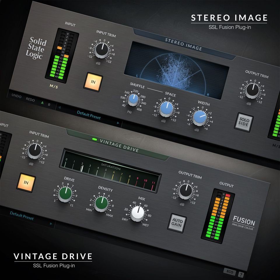 Plug-in stereo image / vintage drive