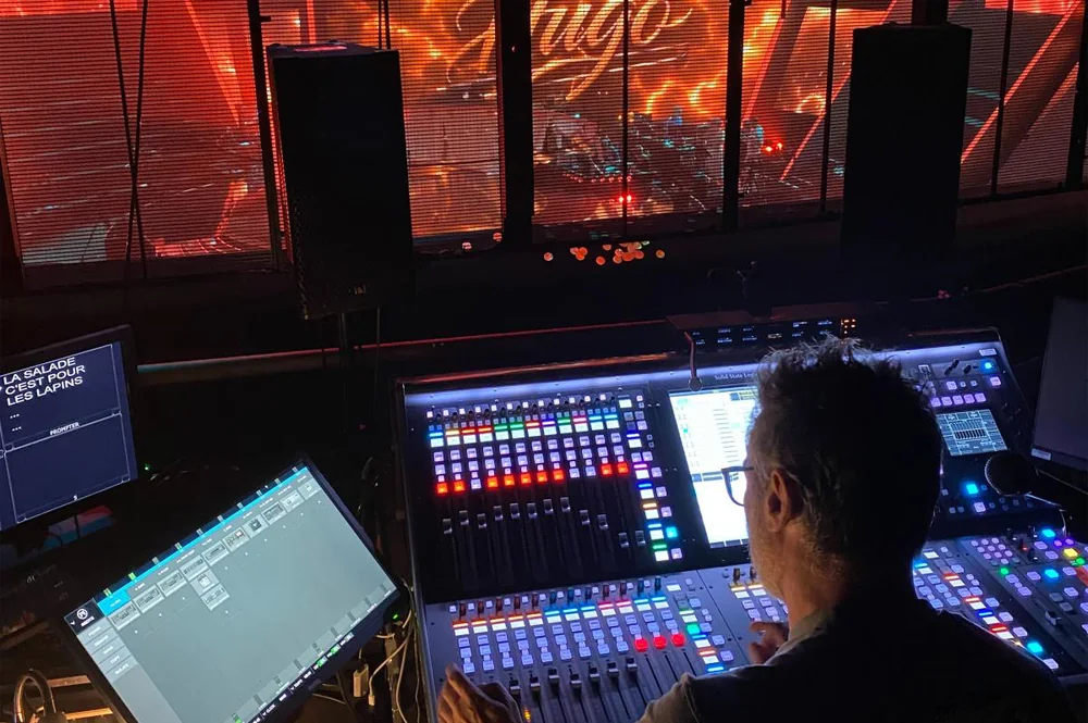 บรรยากาศการทำงานเบื้องหลังรายการ The Voice France ซีซั่นที่ 15