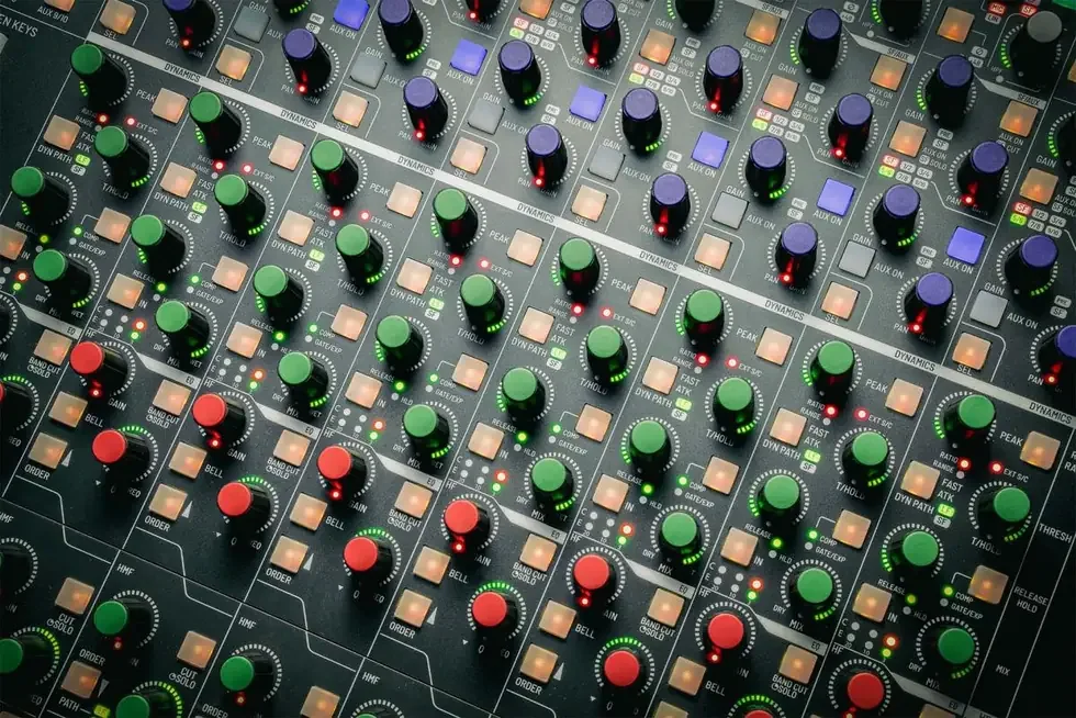 ส่วน Channel Dynamics ของ Odyssey — analogue ทั้งหมด แต่บันทึกและเรียกค่ากลับมาได้