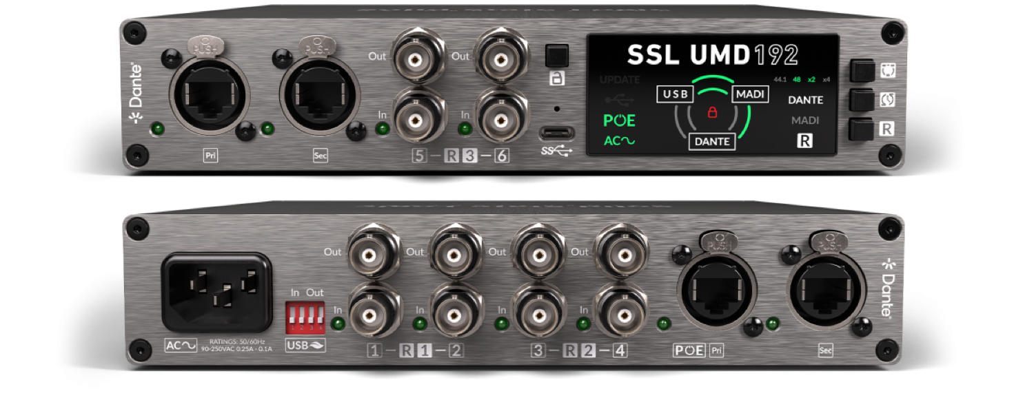 ไดอะแกรม/หน้าเครื่อง SSL UMD192