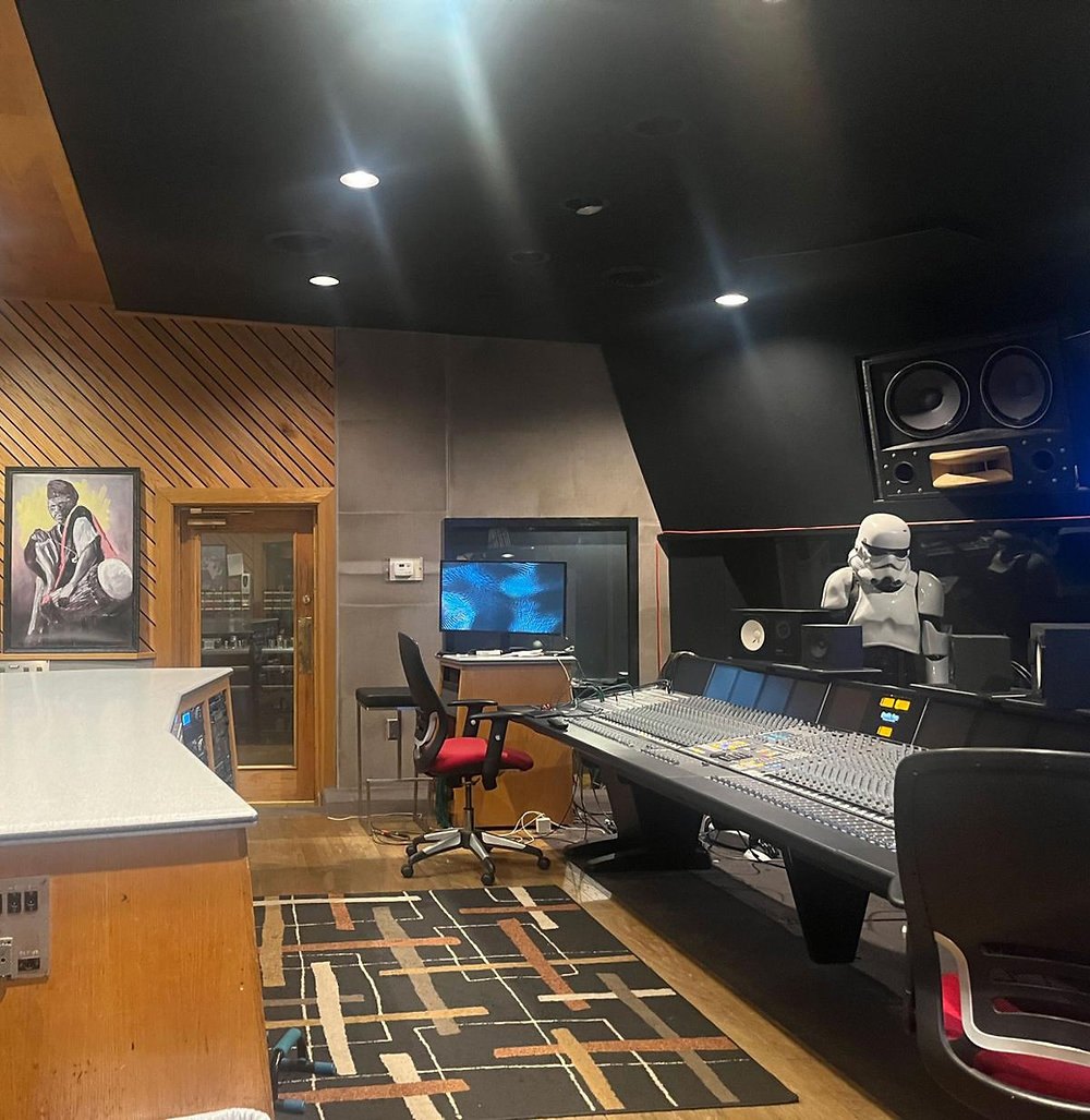 ห้องควบคุมของ Stankonia Studios