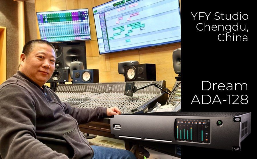 YFY Studio ได้ยกระดับมาตรฐานด้วยการติดตั้ง Prism Sound Dream ADA-128 ซึ่งช่วยให้โปรดิวเซอร์อย่าง Hu Xiaohai สามารถสร้างสรรค์ผลงานที่มีคุณภาพเสียงเหนือชั้น